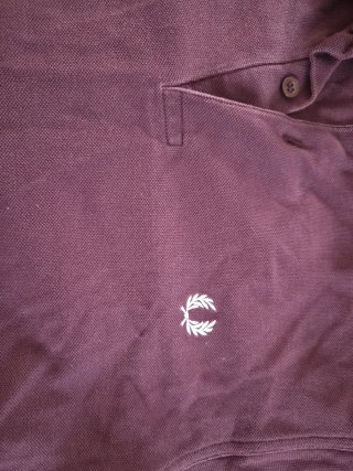 Polo Fred Perry Morado Talla M