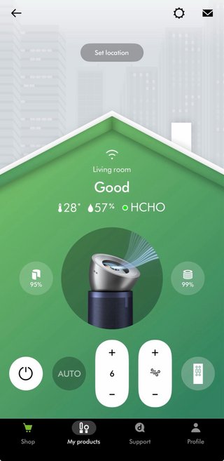 Purificador Dyson BP04 Big+Quiet Formaldehyde