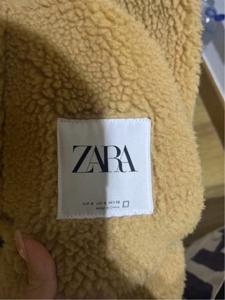 Chaqueta borrego marrón y beige