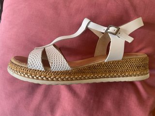 Sandalias Porronet Blancas Talla 41