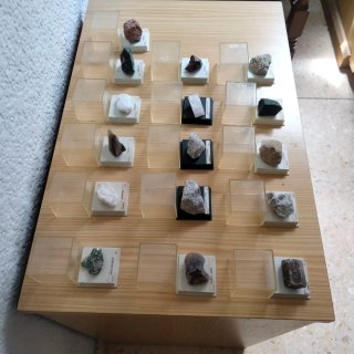 Colección de minerales