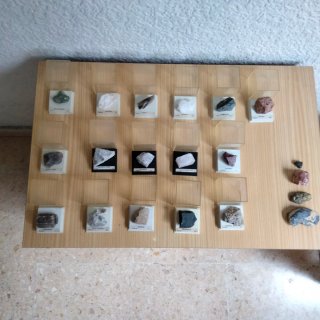 Colección de minerales