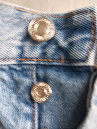 Shorts vaqueros de estilo desgastado