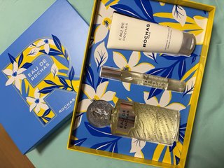 Set Eau de Rochas Perfume y Loción Corporal