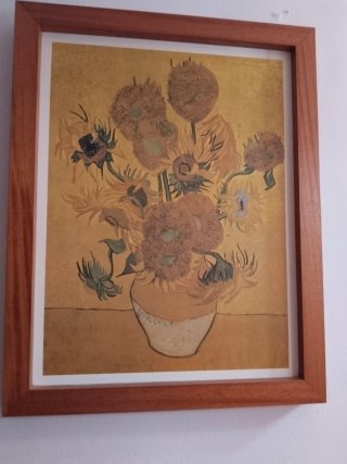 Cuadro de girasoles decorativo