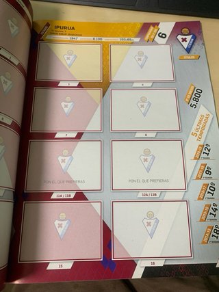 Álbum LaLiga ESTE 2019/2020 Vacío