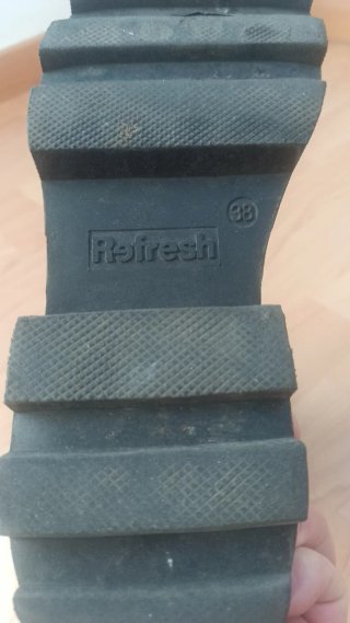 Botas Refresh Negras Talla 38