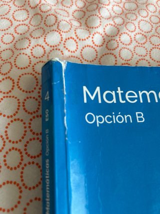 Matemáticas opción B.. 4o ESO.