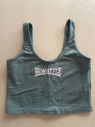 Top Newstyle verde talla única