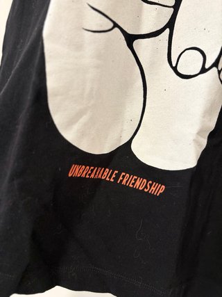 Camiseta Negra Zara