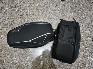 Baúl y maletas SHAD para Kawasaki Z750 Negro/Plata