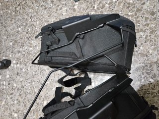 Baúl y maletas SHAD para Kawasaki Z750 Negro/Plata