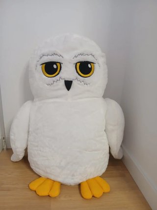 Peluche Búho Blanco Grande