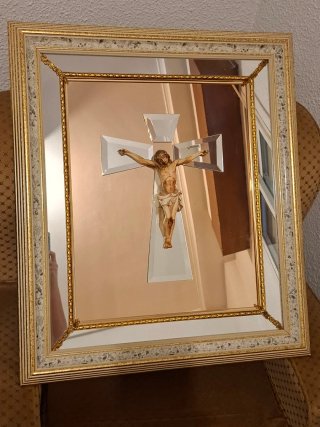 Cuadro Espejo Cristo
