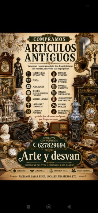 Antigüedades: Plata, Porcelana, Relojes