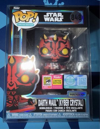 Funko Pop! Darth Maul Kyber Crystal 848 SDCC