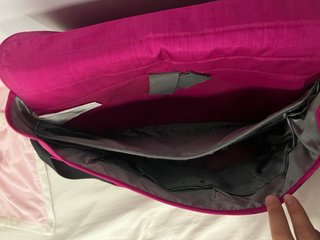 Bolso bandolera para portátil