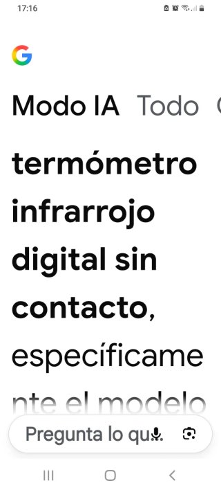 Medidor de temperatura inflarojos