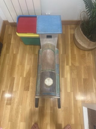 Balancín tren madera infantil