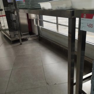 Mesa de acero inoxidable 2 metros