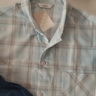 Pijama hombre nuevo cuadros algodón XXL