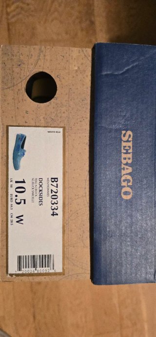 Nauticas Sebago Rojo y Verde