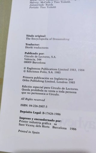 Gran libro de la costura