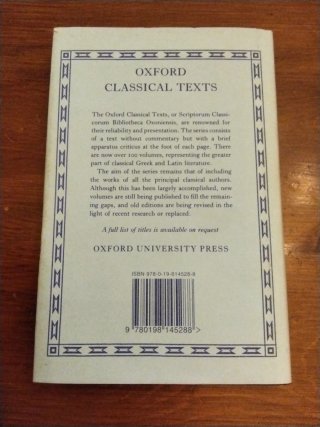 Homeri Opera. Tomus I Iliadis Libros I-XII