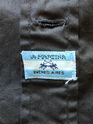 Camisa La Martina Negra Talla L