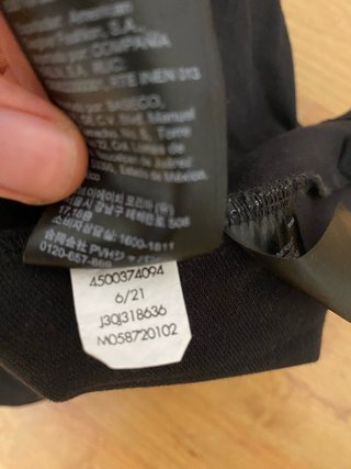 Polo Calvin Klein Jeans Negro Talla M