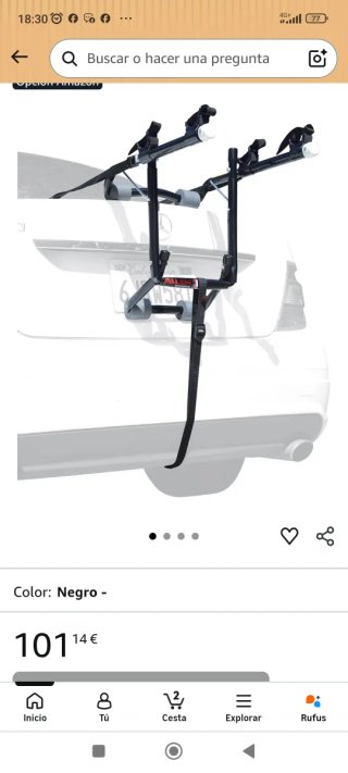Portabicicletas Coche Universal