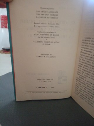Libro Obras de Morris West-TapaDura (Vergara,1964)
