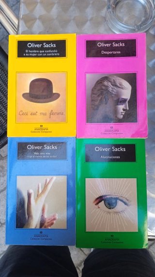4 libros de Oliver Sacks