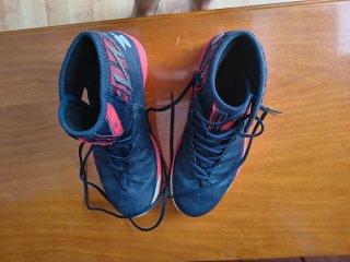 Botas de Baloncesto Under Armour Azul/Rojo