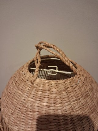 Lámpara de techo Ikea TORARED mimbre