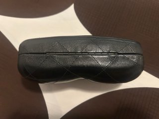 Funda Gafas Chanel Negra Acolchada