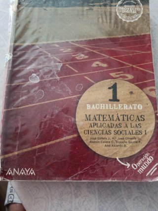 Matemáticas aplicadas a las Ciencias Sociales I...