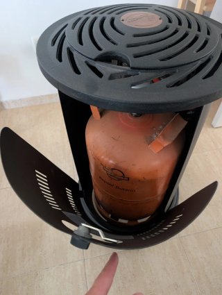 Estufa Fireside Provence Negra