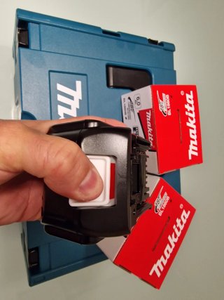 2 Baterías Makita BL1860B 18V 6.0Ah 108Wh