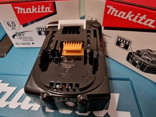 2 Baterías Makita BL1860B 18V 6.0Ah 108Wh