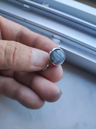 Pendientes Plata Piedra Azul