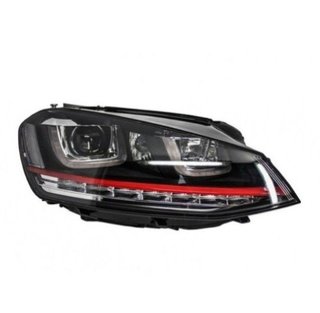 Faros delanteros Led Volkswagen Golf VII 7 Red edi