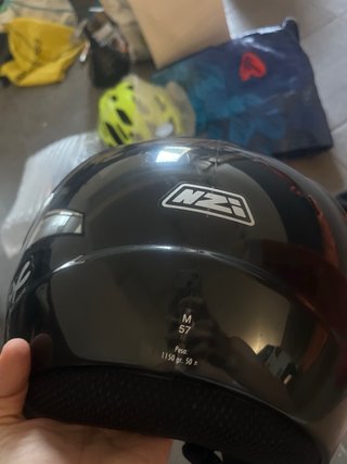 Casco NZI Helix Negro Talla M