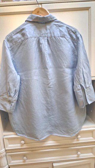 Camisa Zara Azul Talla S