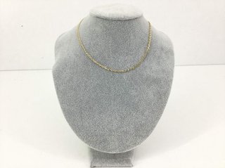 Cadena de oro 18k 18cm