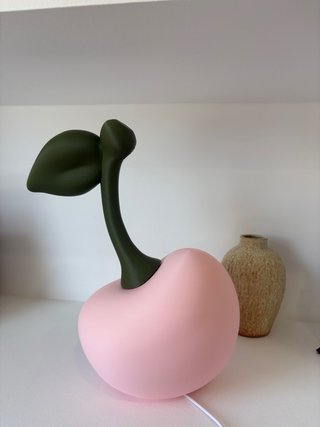Lámpara Cherry Kawaii Rosa y Verde
