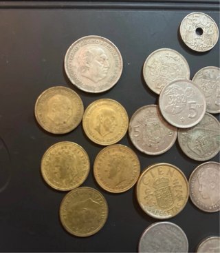 Lote Monedas Plata España Histórica