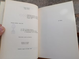 El ojo. Nabokov. Primera edición española 1967.