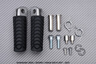 Pareja de estriberas KAWASAKI Z-650 / RS 2017 2025