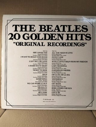 Disco vinile LP 33 giri - The Beatles